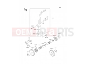 Kickstarter Mechanism - Kawasaki KX65 (KX65ACF) 2012
