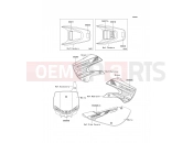 Labels - Kawasaki KX65 (KX65ACF) 2012
