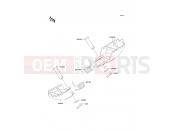 Footrests - Kawasaki KX85 (KX85ACF) 2012