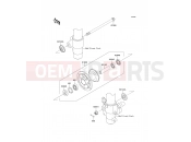 Front Hub - Kawasaki KX85 (KX85ACF) 2012