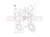 Front Brake - Kawasaki KX85 (KX85ACF) 2012