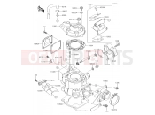 Cylinder Head/Cylinder - Kawasaki KX85 (KX85CFF) 2015