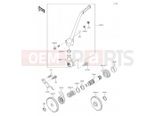 Kickstarter Mechanism - Kawasaki KX85 (KX85CFF) 2015
