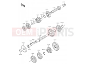 Transmission - Kawasaki KX85 (KX85CFF) 2015