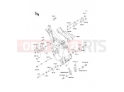 Frame Fitting - Kawasaki KX500 (KX500-E2) 1990
