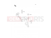 Brake Pedal - Kawasaki KX500 (KX500-E2) 1990