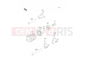KAWASAKI 1992 Gear Change Drum/Shift Fork(s)