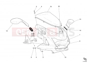 DUCATI 2007 Sporttouring ST3 S ABS COWLING » PLASTICS