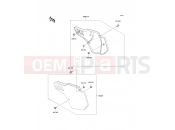 KAWASAKI 2000 Side Covers