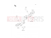 KAWASAKI 2000 Footrests