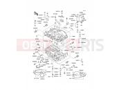 Crankcase - Kawasaki ER-5 (ER500-A4) 2000