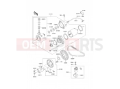 Starter Motor - Kawasaki ER-5 (ER500-A4) 2000