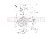 KAWASAKI 2000 Cylinder Head
