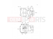 KAWASAKI 2000 Crankcase Bolt Pattern