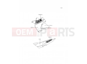 KAWASAKI 2000 Decals(Gold/White)