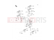KAWASAKI 2002 Footrests