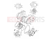 SUZUKI LT-A700 K5 (2005) King Quad (E28,E33) CRANKCASE COVER