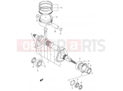 SUZUKI LT-A700 K5 (2005) King Quad (E28,E33) CRANKSHAFT