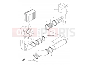 SUZUKI LT-A700 K5 (2005) King Quad (E28,E33) COOLING DUCT