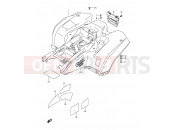 SUZUKI LT-A700 K5 (2005) King Quad (E28,E33) REAR FENDER