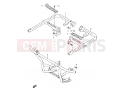 SUZUKI LT-A700 K5 (2005) King Quad (E28,E33) FOOTREST