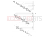MV Agusta Brutale 675 Gear Box Assembly