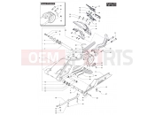 MV AGUSTA Dragster 800 RR LH Swingarm Assembly