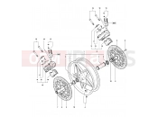 MV AGUSTA Brutale 989 Front Wheel Assembly