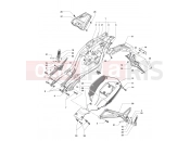 MV Agusta F3 675 Rear Frame Assembly