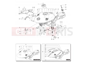 MV Agusta F3 675 Fueltank Assembly