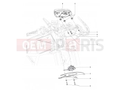 MV Agusta F3 800 Dashboard Components