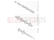 MV AGUSTA F3 800 AGO Gear Box Assembly