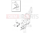 Footrest Assembly Left - MV Agusta 1999 F4 750 ORO