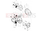 MV Agusta 2006 F4 1000 Senna Headlight Components