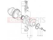 MV Agusta 2006 F4 1000 Senna Crankshaft Assembly