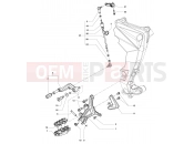 Footrest Assembly Left - MV Agusta Rivale 800