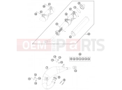 EXHAUST SYSTEM - KTM 125 SX (6101L0) [EU] 2012