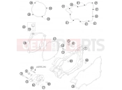CLUTCH COVER - KTM 125 SX (6101L0) [EU] 2012