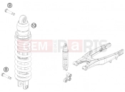 KTM 150 SX (6101L1) [EU] 2012 SHOCK ABSORBER