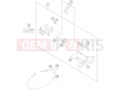 KTM 150 SX (6101L1) [EU] 2012 REAR BRAKE CALIPER