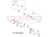 KTM 65 SX (6001I6) [EU] 2009 CRANKSHAFT, PISTON