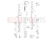 FRONT FORK DISASSEMBLED - KTM 65 SX (6001G6) [EU] 2007