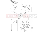 HANDLEBAR, CONTROLS - KTM 65 SX (6001G6) [EU] 2007