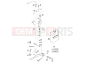 KTM 450 EXC RACING (8403D3) [EU] 2004 REAR BRAKE CONTROL