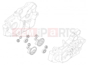 KTM 450 EXC RACING (8403D3) [EU] 2004 BALANCER SHAFT