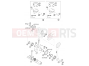 KTM 450 EXC RACING (8403D3) [EU] 2004 CRANKSHAFT, PISTON