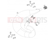 KTM 250 EXC (7375D3) [US] 2004 EXHAUST SYSTEM