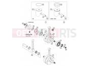 KTM 250 EXC (7375D3) [US] 2004 CRANKSHAFT, PISTON