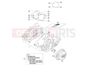 ENGINE CASE - KTM 125 SX (6101D0) [EU] 2004