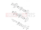 KTM 450 SXS RACING (8400D1) [EU] 2004 TRANSMISSION II - COUNTERSHAFT